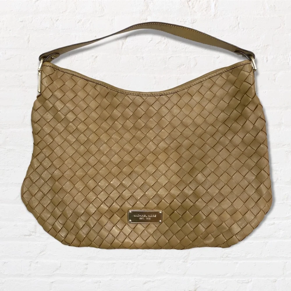 Michael Kors‎ Leather tan hobo bag